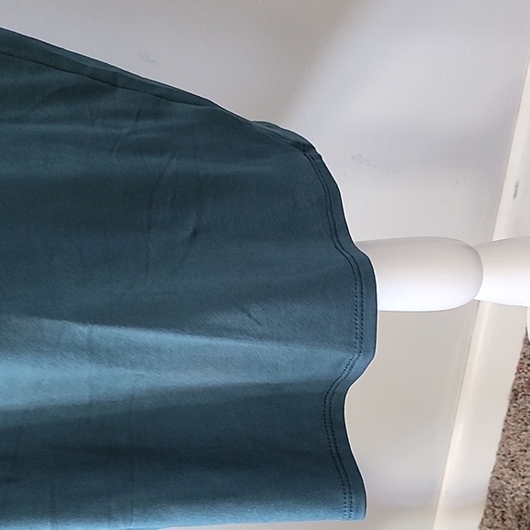 Maurices solid mock neck mini dress in Dark Spruce NWT - Picture 7 of 9